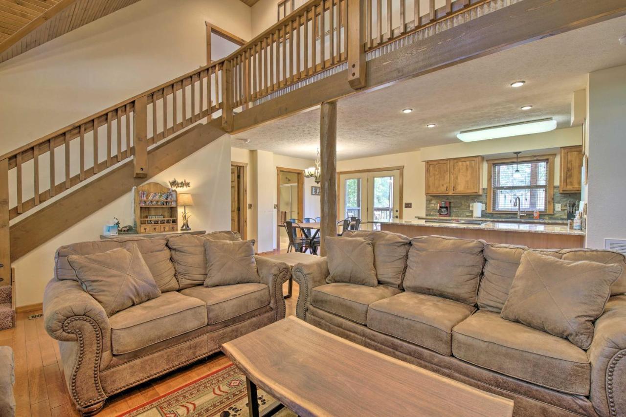 Cozy Rustic River Lodge Family Retreat Near Sdc! Branson Exterior foto
